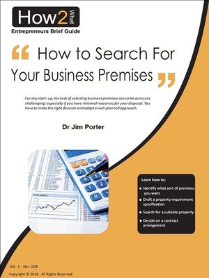 cover image of How to Search For Your Business Premises